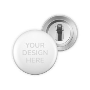 Ronde button met alligator clip personaliseren - Belgian Button Company