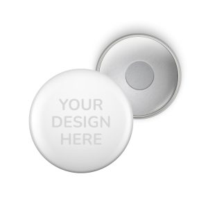 Gepersonaliseerde ronde button met koelkastmagneet - Belgian Button Company
